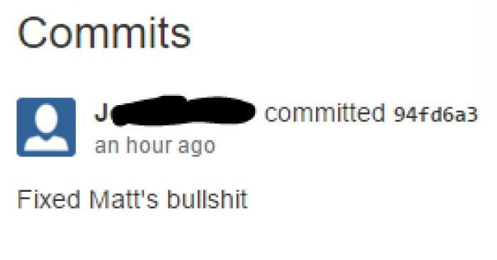 My team's experience using Git for the first time summed up in one commit