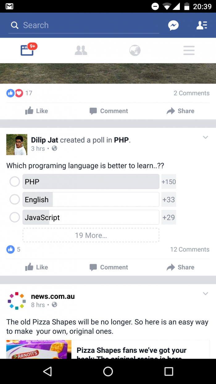 The php Facebook group strikes again.