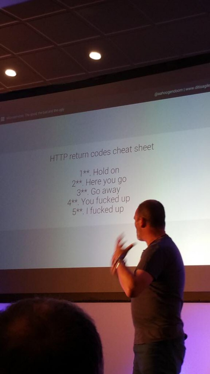 Best way to describe HTTP response codes