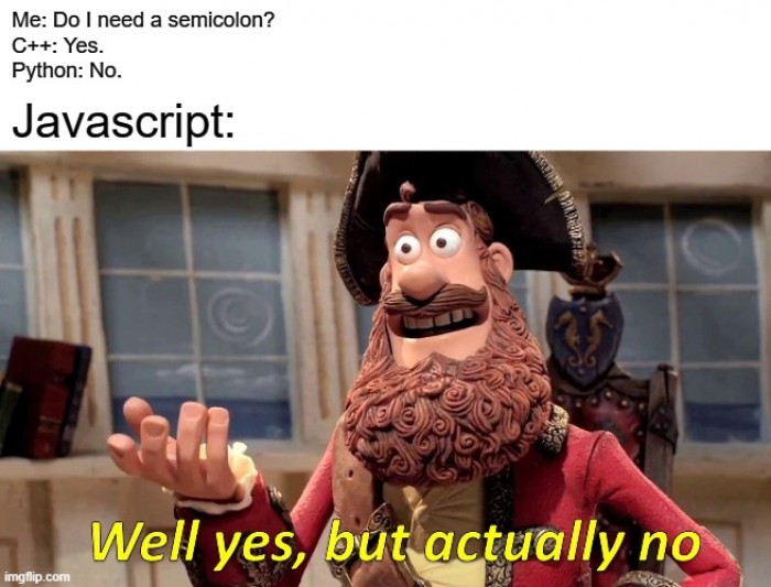 Semicolons in JavaScript