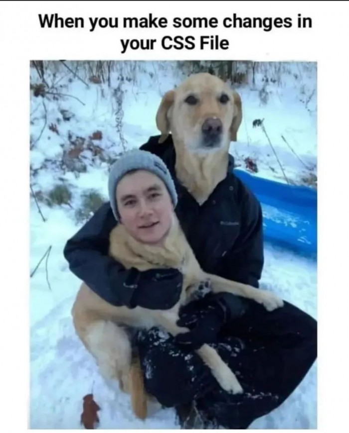 Some change in your CSS file