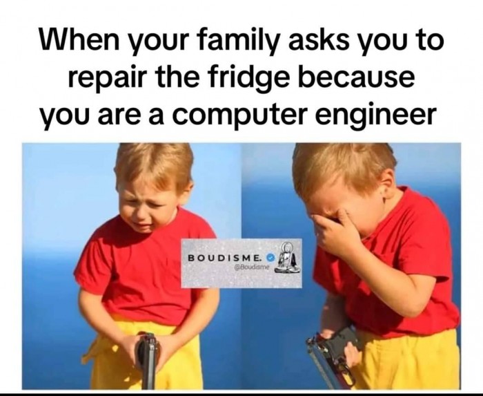 Repair the fridge