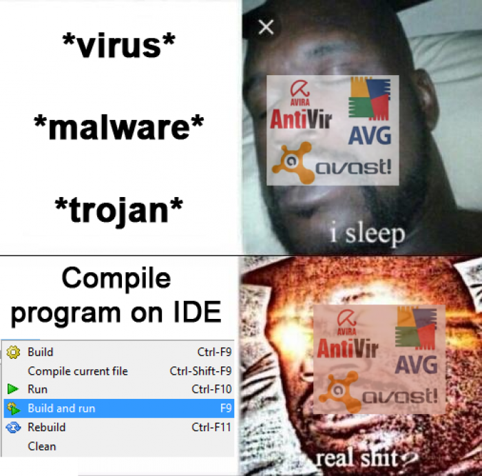 Programming on Windows be like