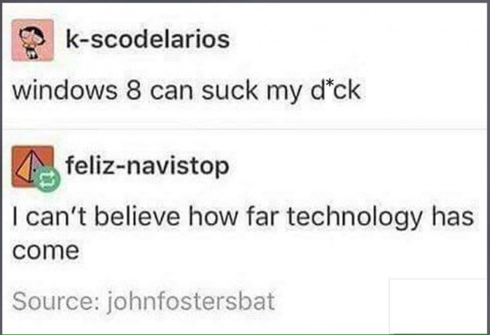 Technology has come so far