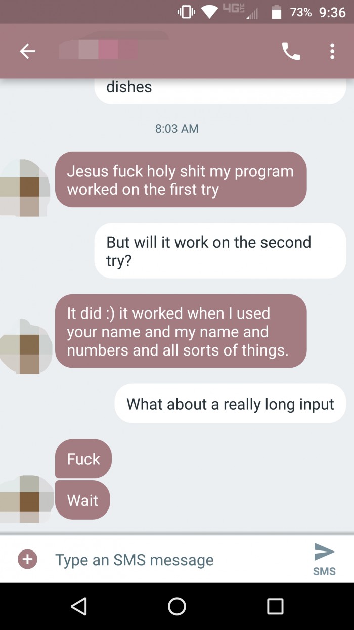 My Girlfriend is learning some coding for her job.