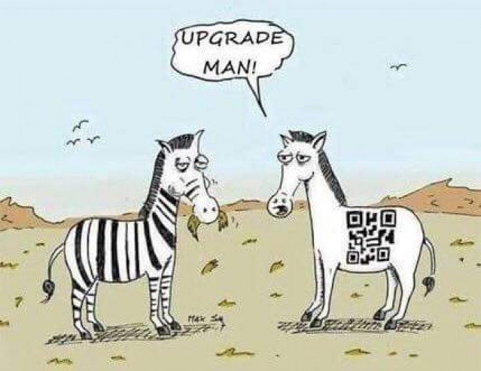 Upgrade man!