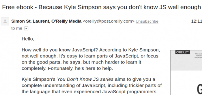 Well, f*** you too Kyle Simpson.
