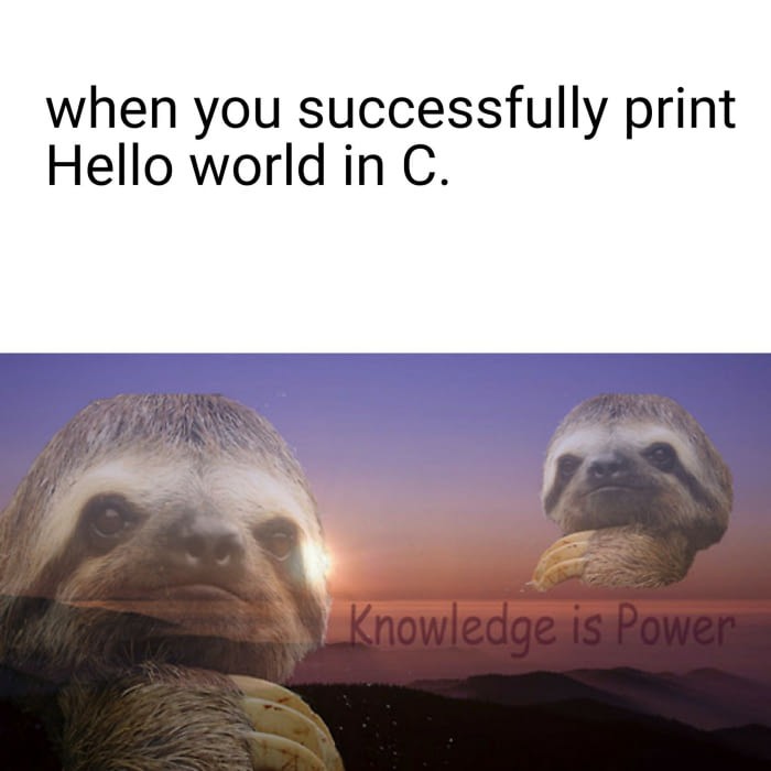  Knowledge is power
