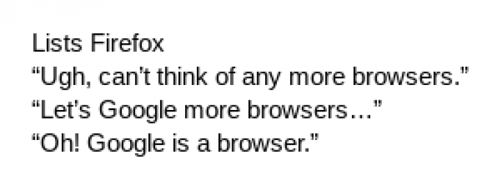 Google is a Browser!