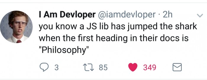 How to Tell When a JS Developer is Insane