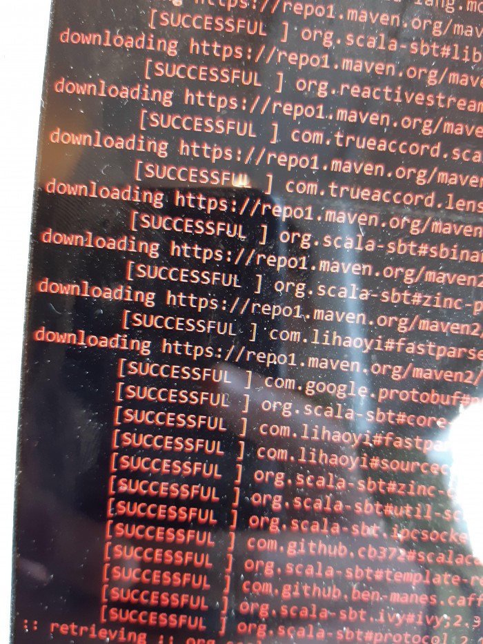 Wanna provoke programmers with success messages? Just put them in red.