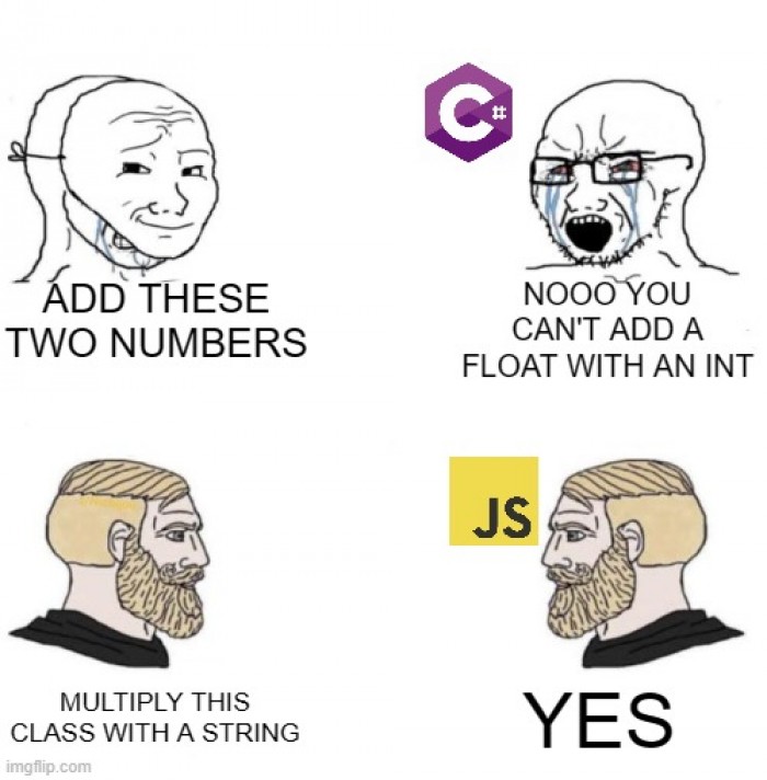 C# vs JS