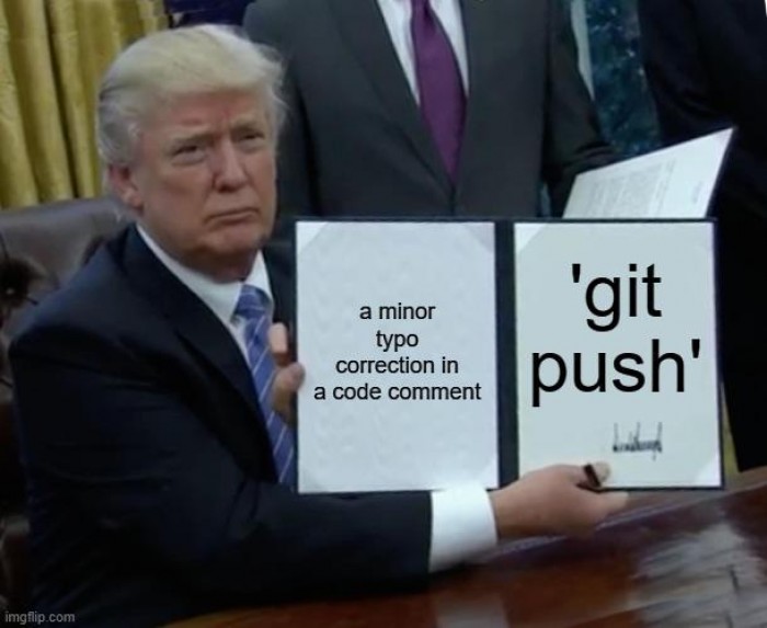 Making a code comment great again