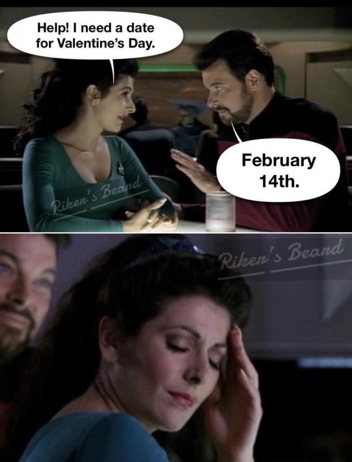 A date for Valentine's Day