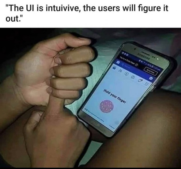 Intuitive UI