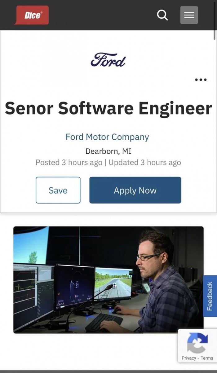 Senor Software Engineer