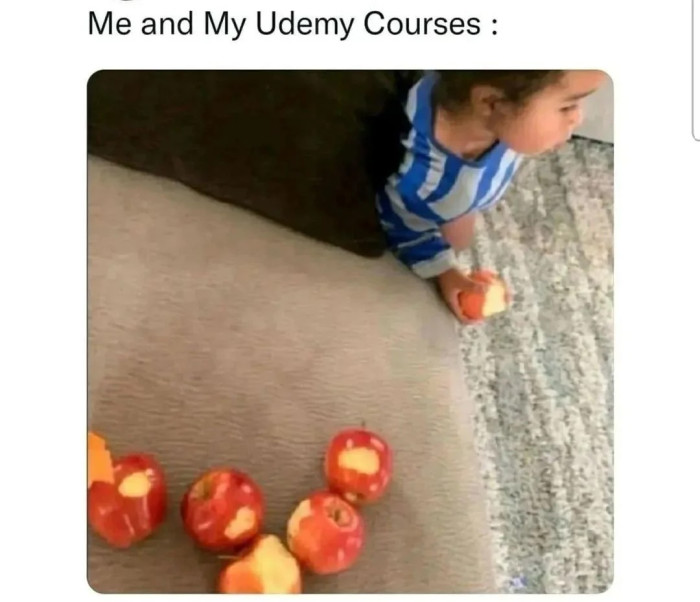 Me and my Udemy courses