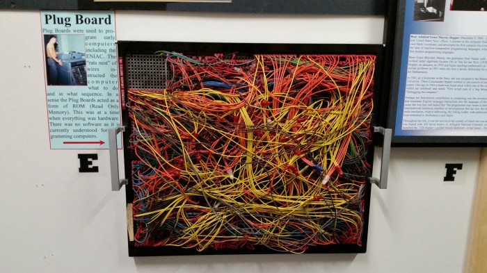 Early programming spaghetti code