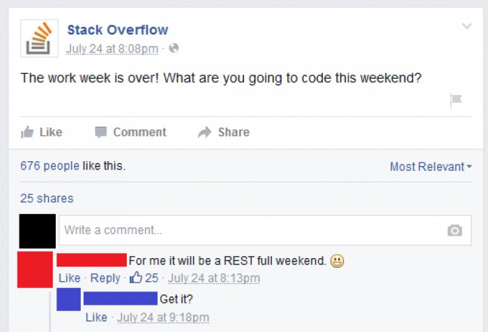 What are you going to code this weekend?