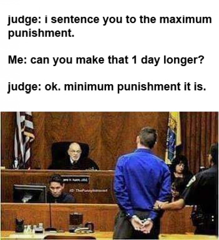 maximum punishment
