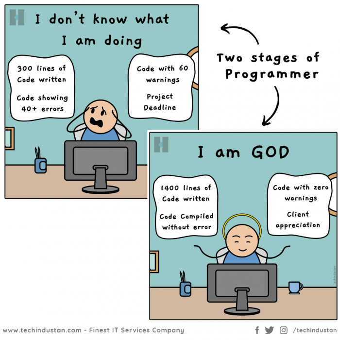 Either it Works or It Doesn't | Funny Programming Comic