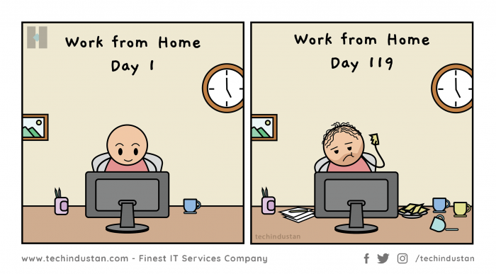 Work From Home Life of Techies