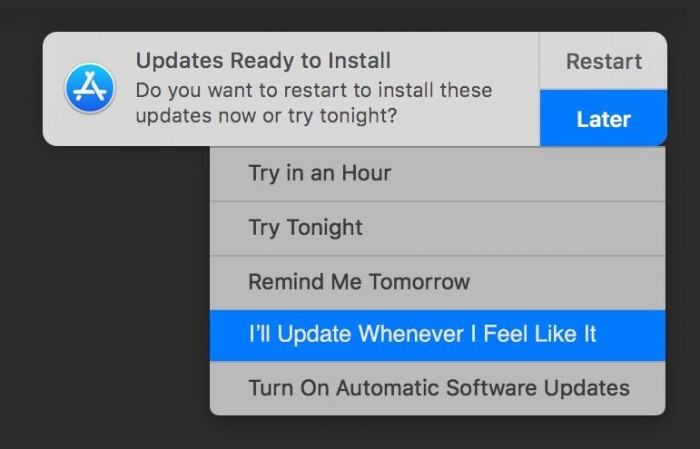 Mac update fix