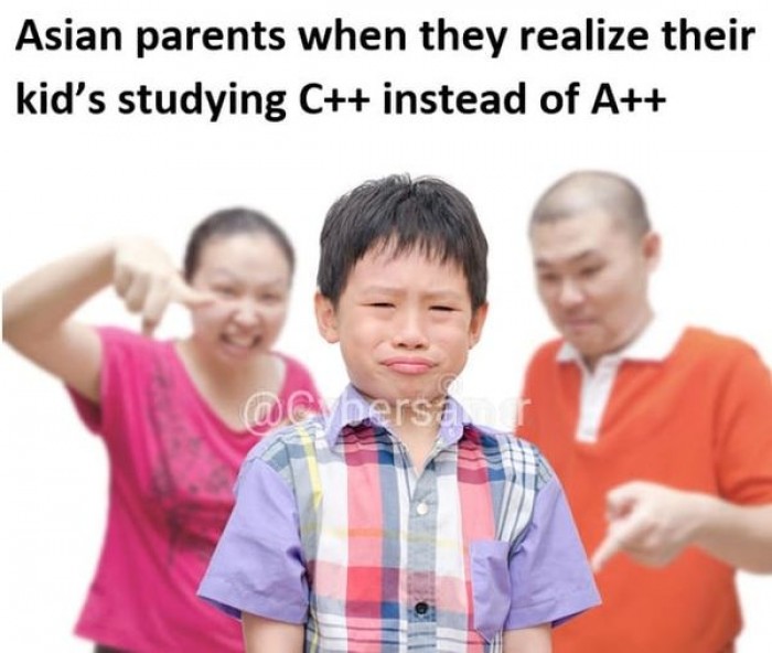 Happy Asian Parents