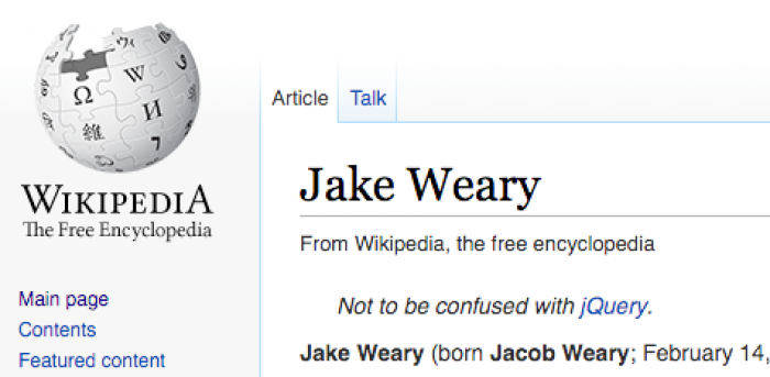 not to be confused with jQuery