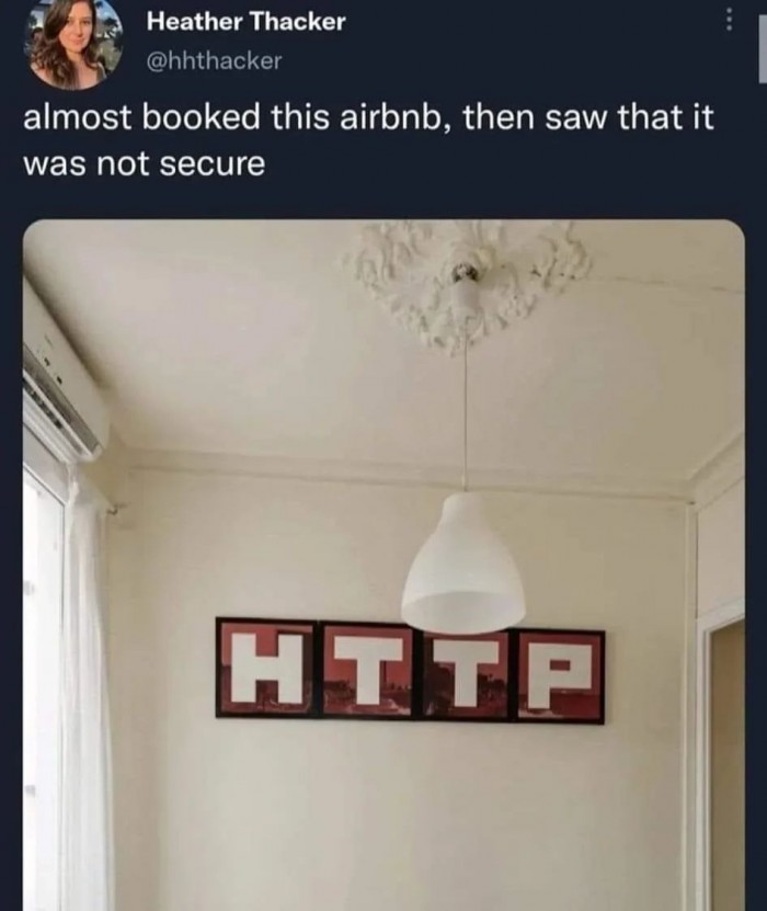 This Airbnb is not secure 