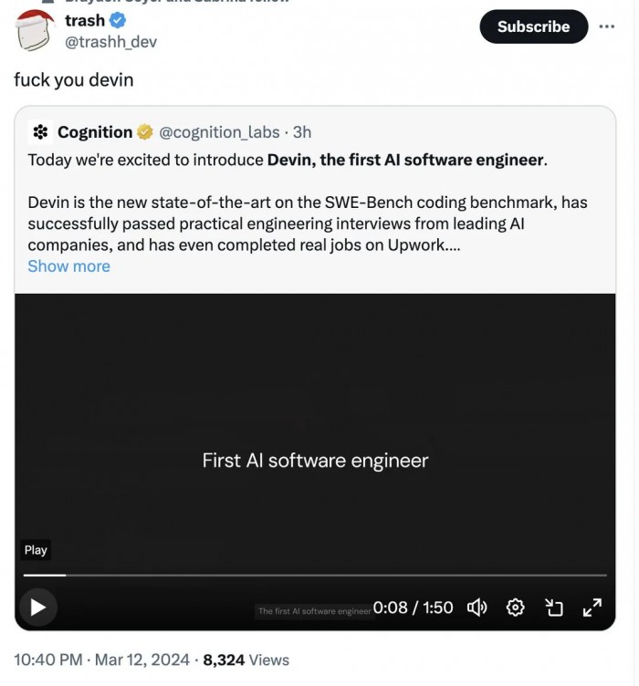 AI software engineer