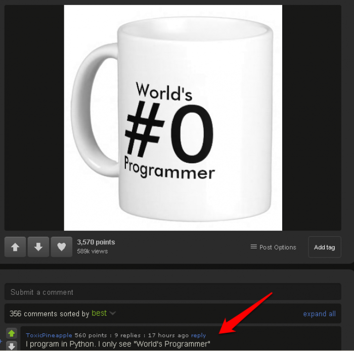 World's #0 Programmer