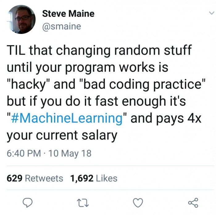 changing random stuff until your program works is "hacky" and "bad coding practice"