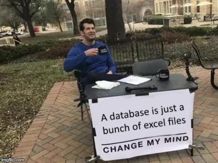 Excel === Database