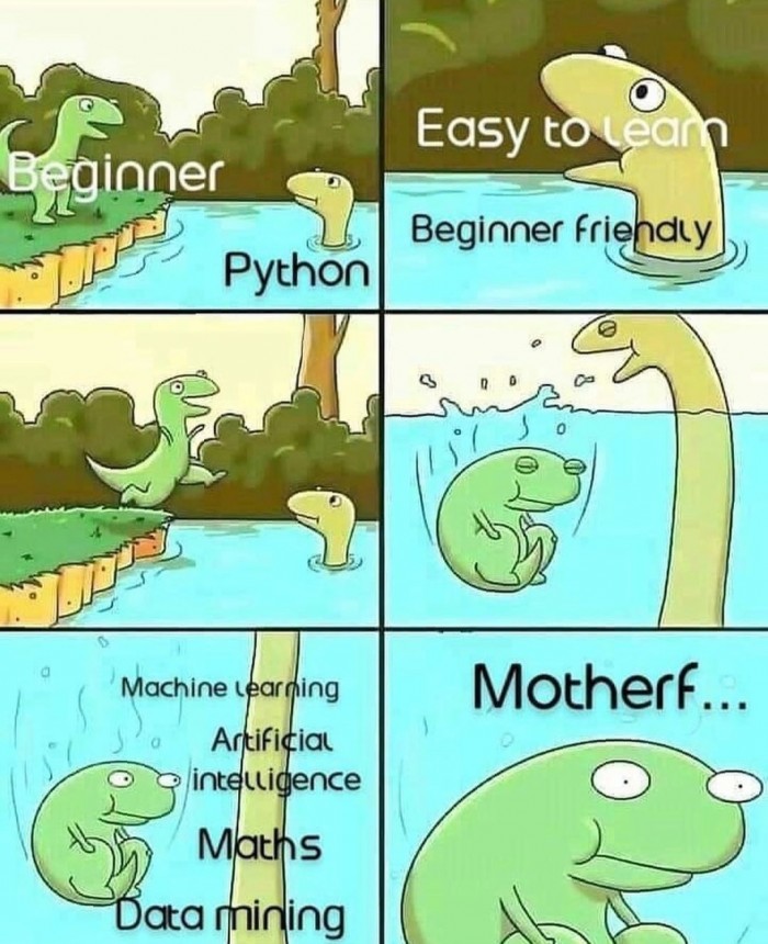 Python is easy to learn