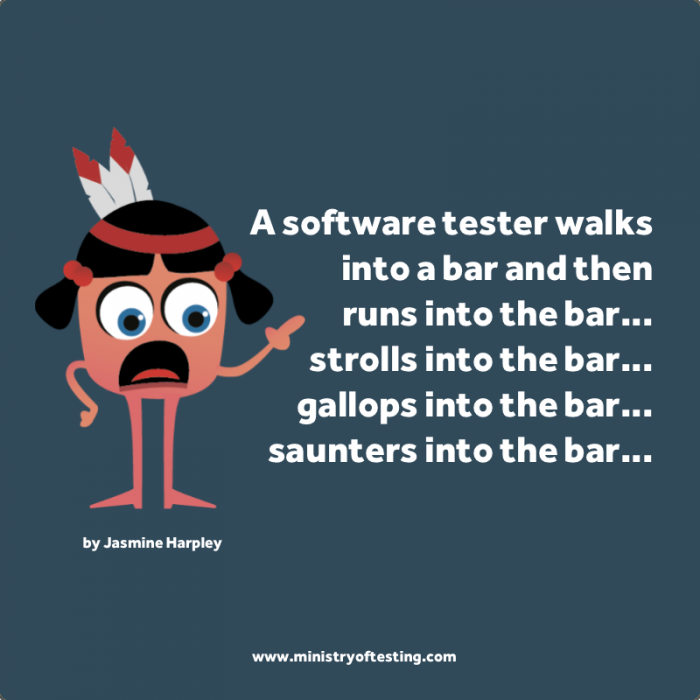 A software tester walks into a bar