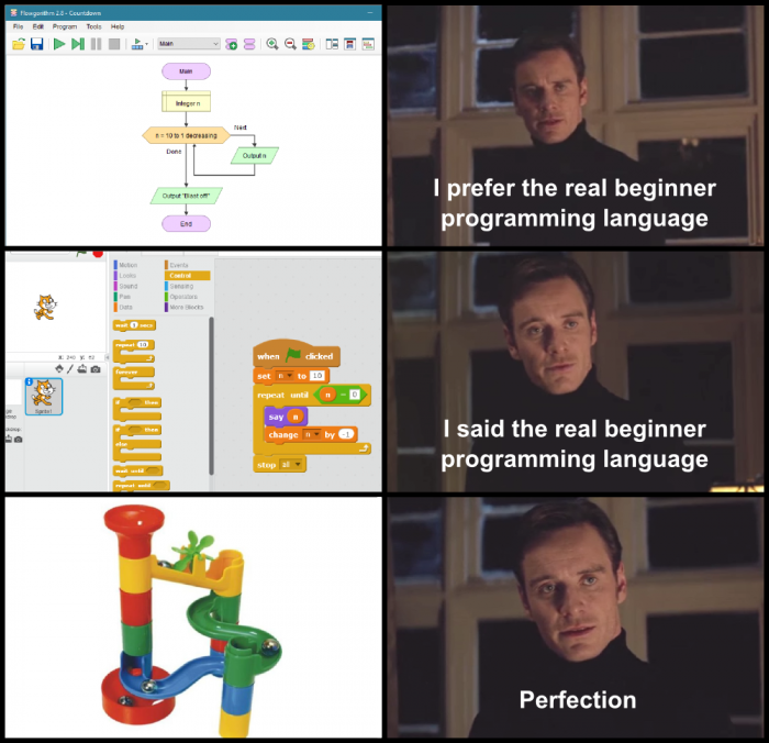 The real beginner programming language