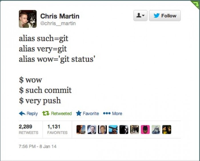wow, such commit