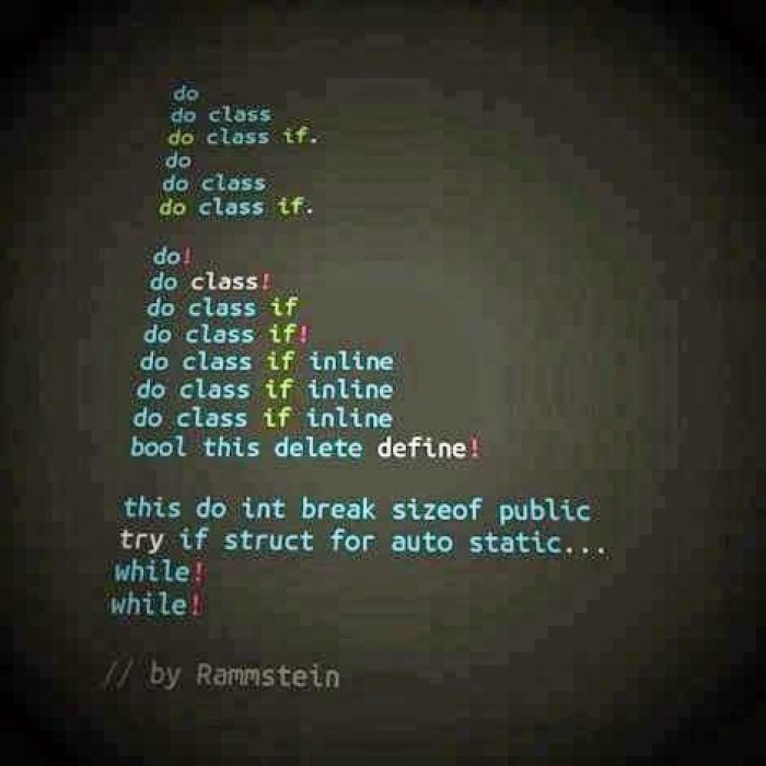 Rammstein Code