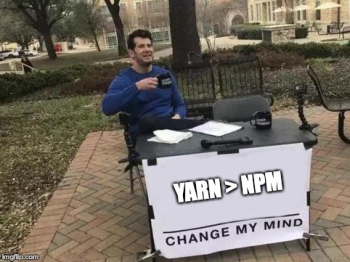 Yarn > npm