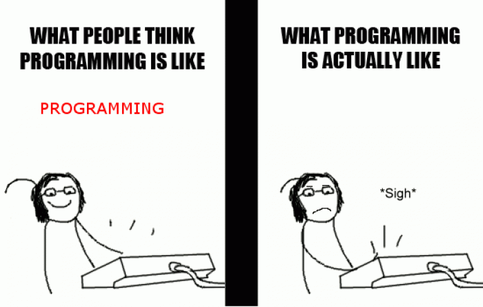 What programming is actually like